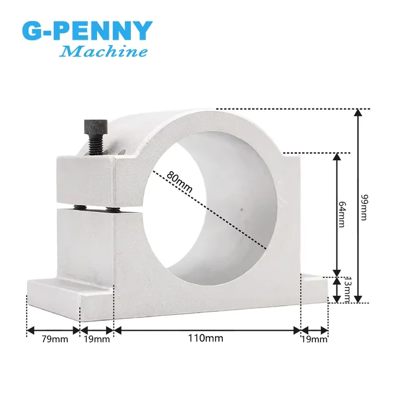 Gpenny 1.5kw ER16 D80mm Husill - Water Cooled Spindle reseña y precio