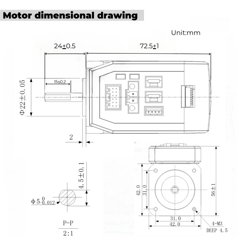 Motor paso a paso integrado Le - Nema 17 Stepper reseña y precio