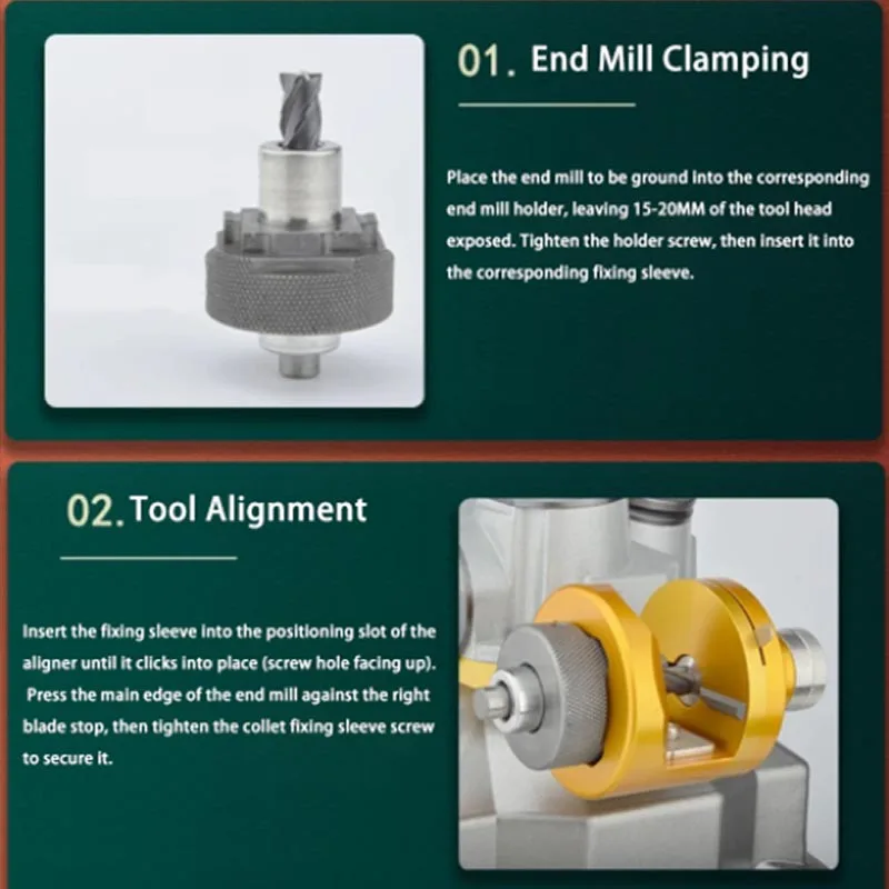 Afiladora portátil de fresas d - End Mill reseña y precio