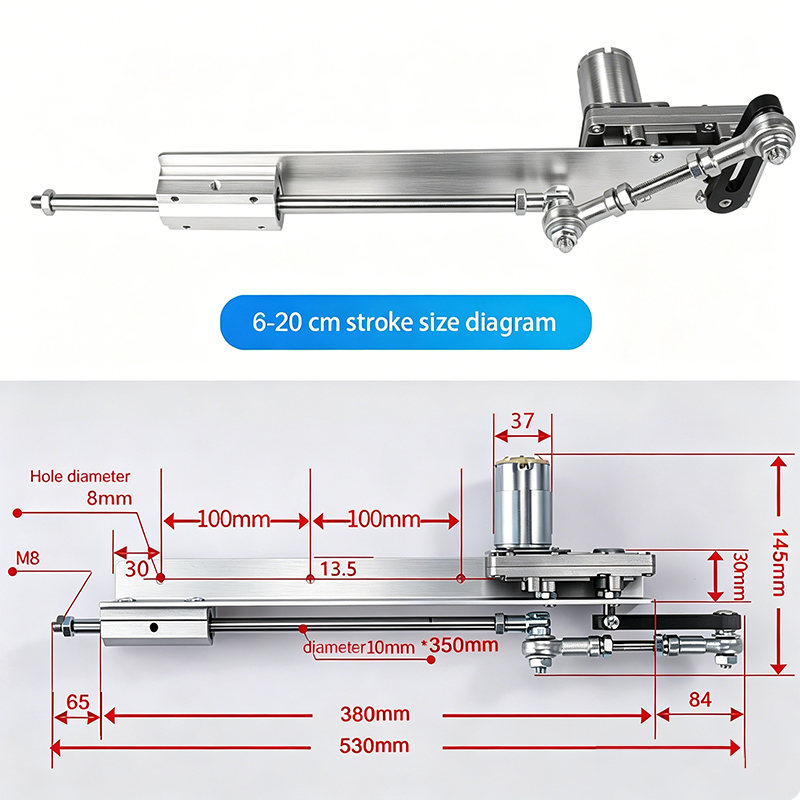 Actuador Lineal Telescópico Po - Linear Rail reseña y precio