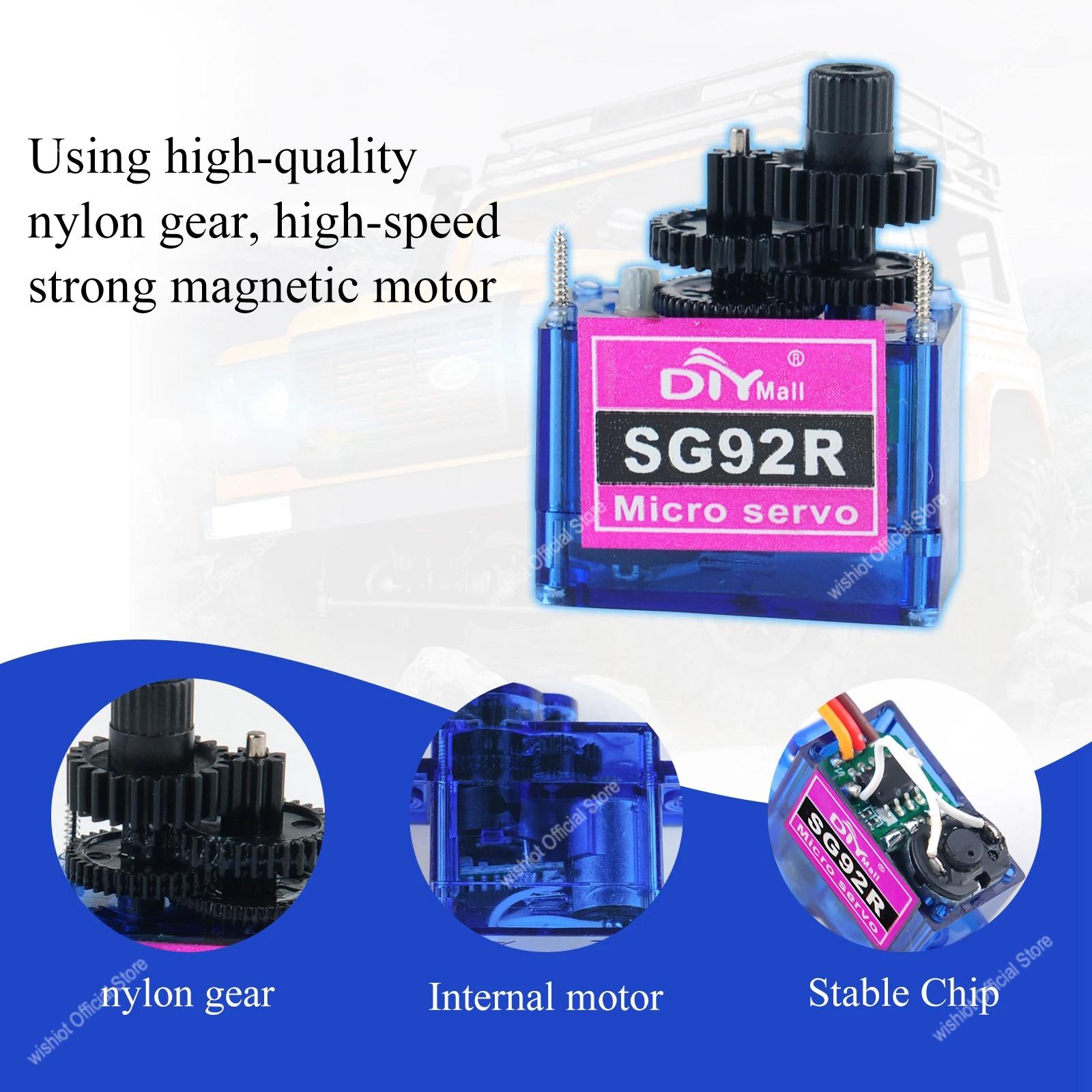 Micro servomotor SG92R 4,8-6V  - Servo 9G reseña y precio