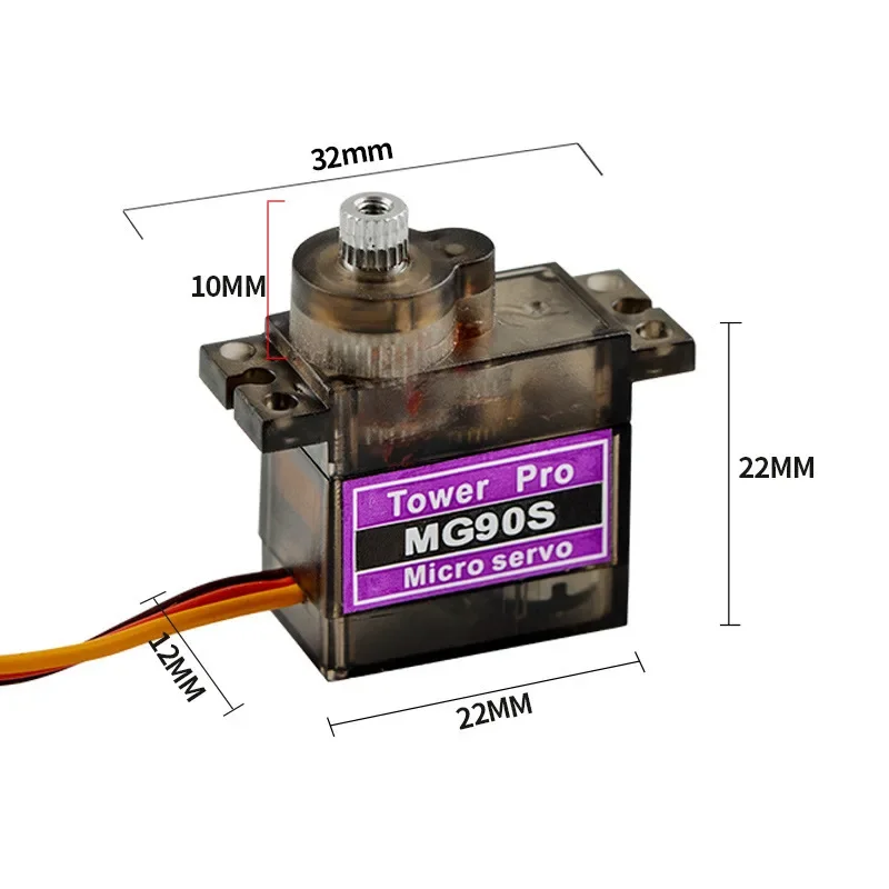 SG90/MG90S 9G Micro Servo Digi - Servo 9G reseña y precio