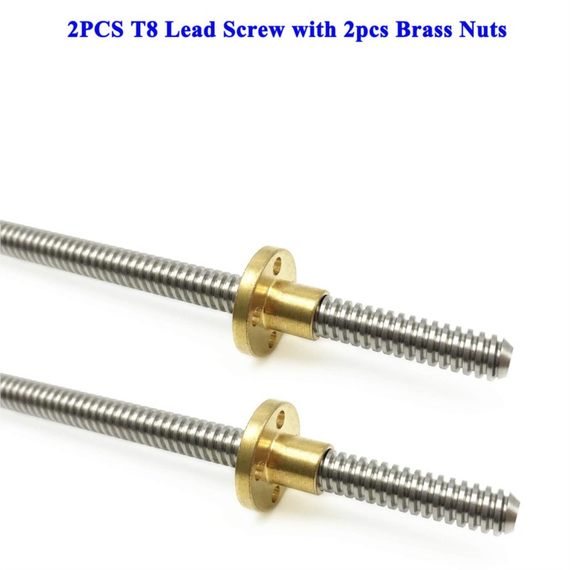 2 uds T8 tornillo de avance Tr - Lead Screw 8Mm reseña y precio