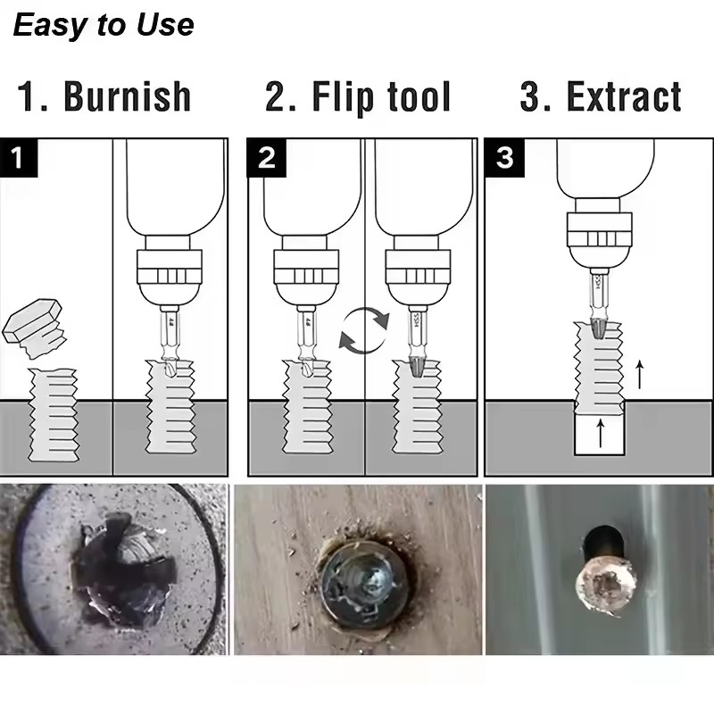 Juego de brocas extractoras de - Drill Bit Set reseña y precio