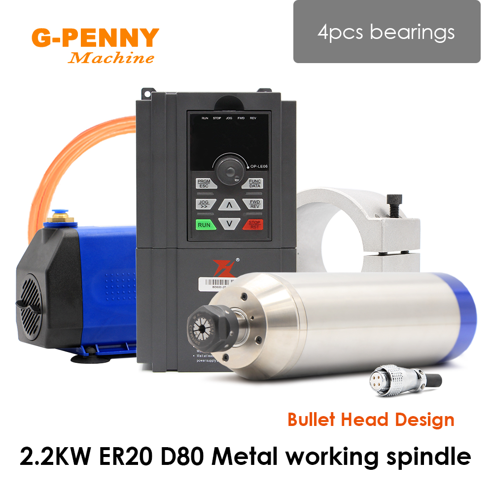 G-penny 2.2KW Motor de husillo - Water Cooled Spindle reseña y precio
